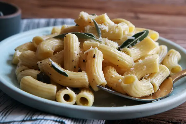 Pasta Salad with Sage & Browned Butter Vegetarian Recipe