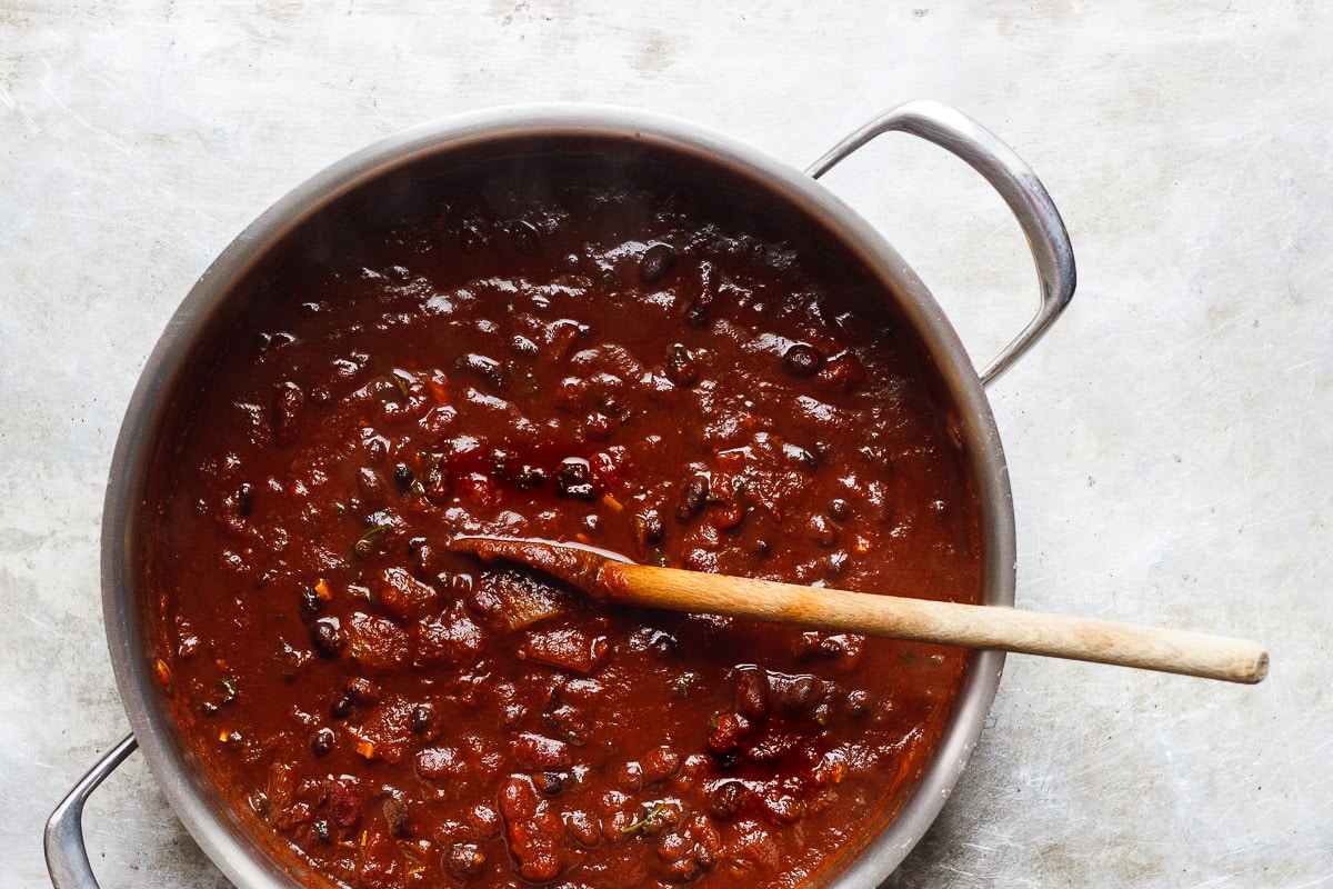 Chili Soup with Kidney Beans Recipe